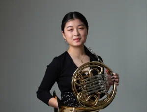 Cecilia Xu with French horn